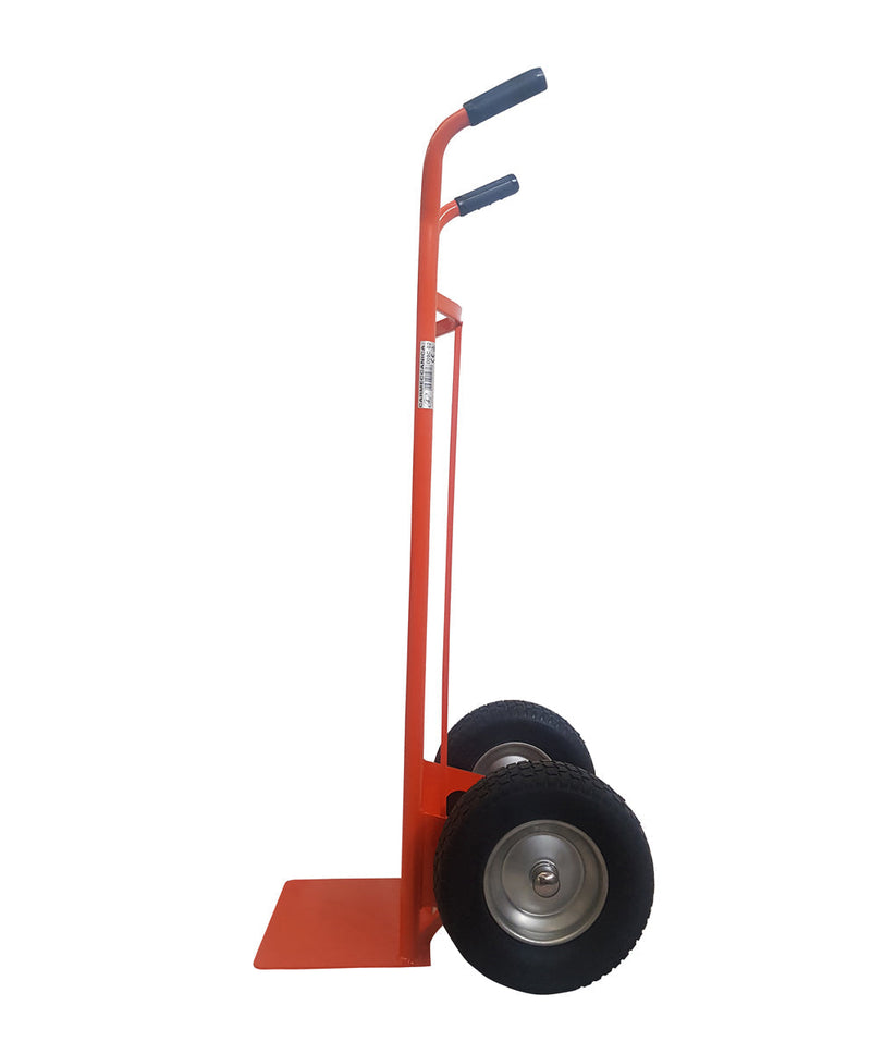 Carrello porta sacchi spalla curva maxi ruote antiforatura