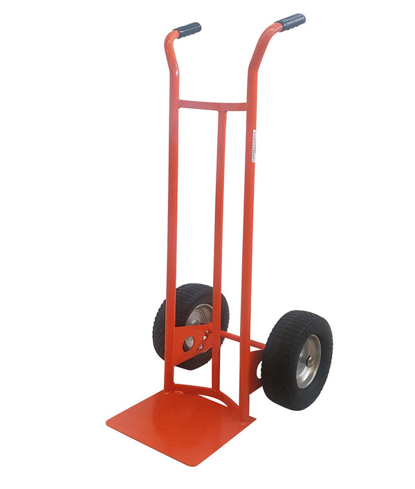 Carrello porta sacchi spalla curva maxi ruote antiforatura