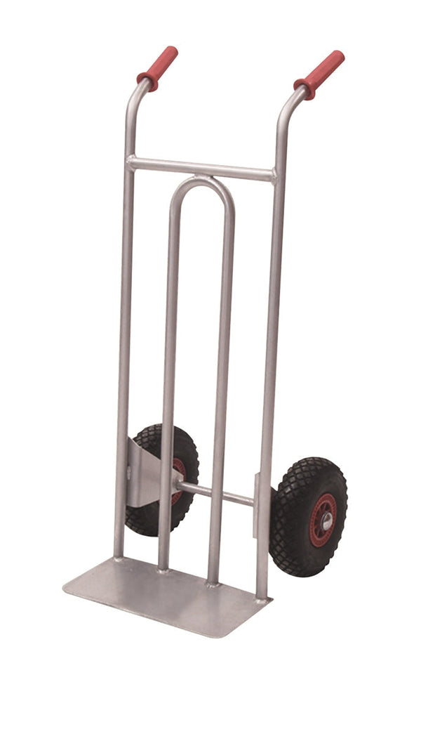 Carrello "fm" portacasse in acciaio inox aisi 304, ruote antiforatura