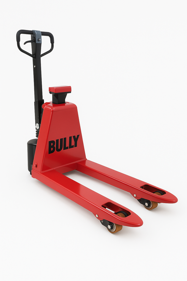 Halbelektrischer Hubwagen mit Waage