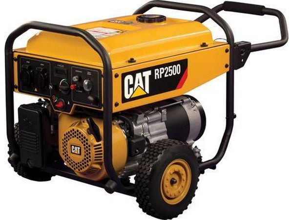 CATERPILLAR - RP2500 - Tragbarer Generator, maximale Leistung 2500 W, Tankinhalt 17 Liter