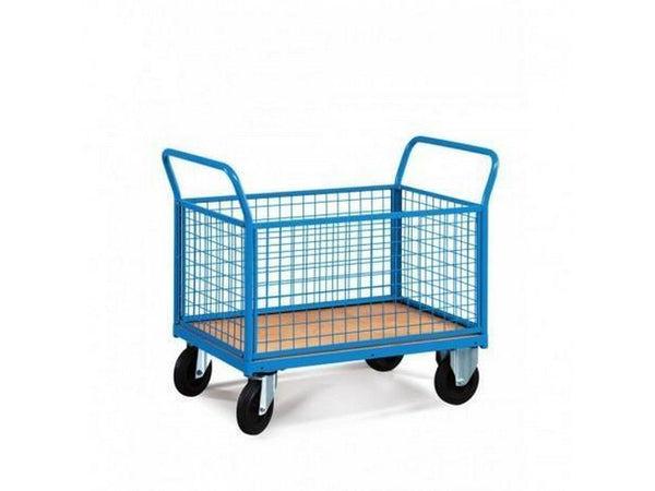 MODULARER TROLLEY COMBI CE SERIE OHNE BREMSEN MIT HOLZBASIS