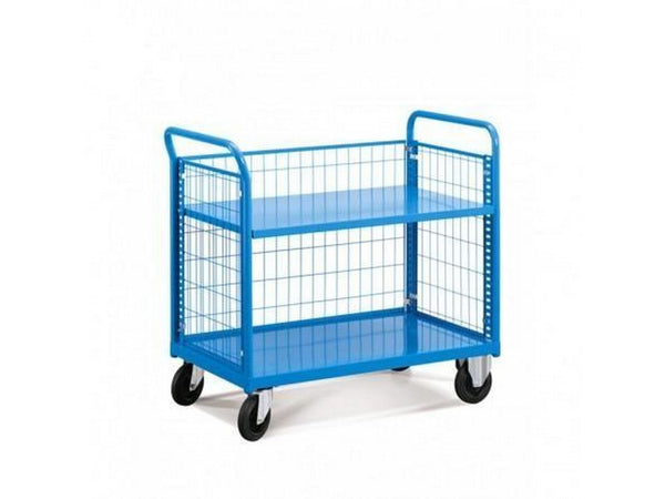 MODULARER TROLLEY COMBI SERIE CF MIT BREMSEN MIT STAHLBASIS