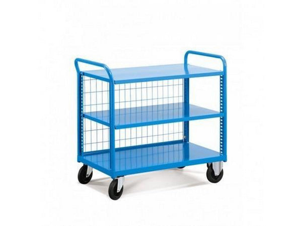 MODULARER TROLLEY COMBI SERIE CF MIT BREMSEN MIT STAHLBASIS