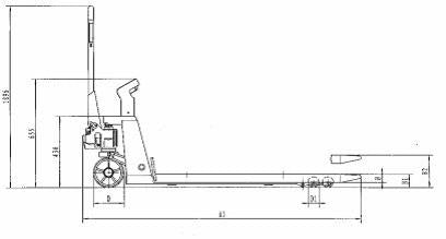 Transpallet pesatore