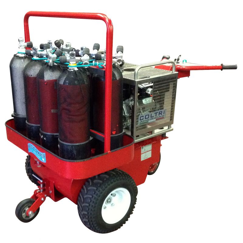 MTO1200 ZYLINDERHALTER MIT KOMPRESSOR für (MTO 1200) x 8 ZYLINDER