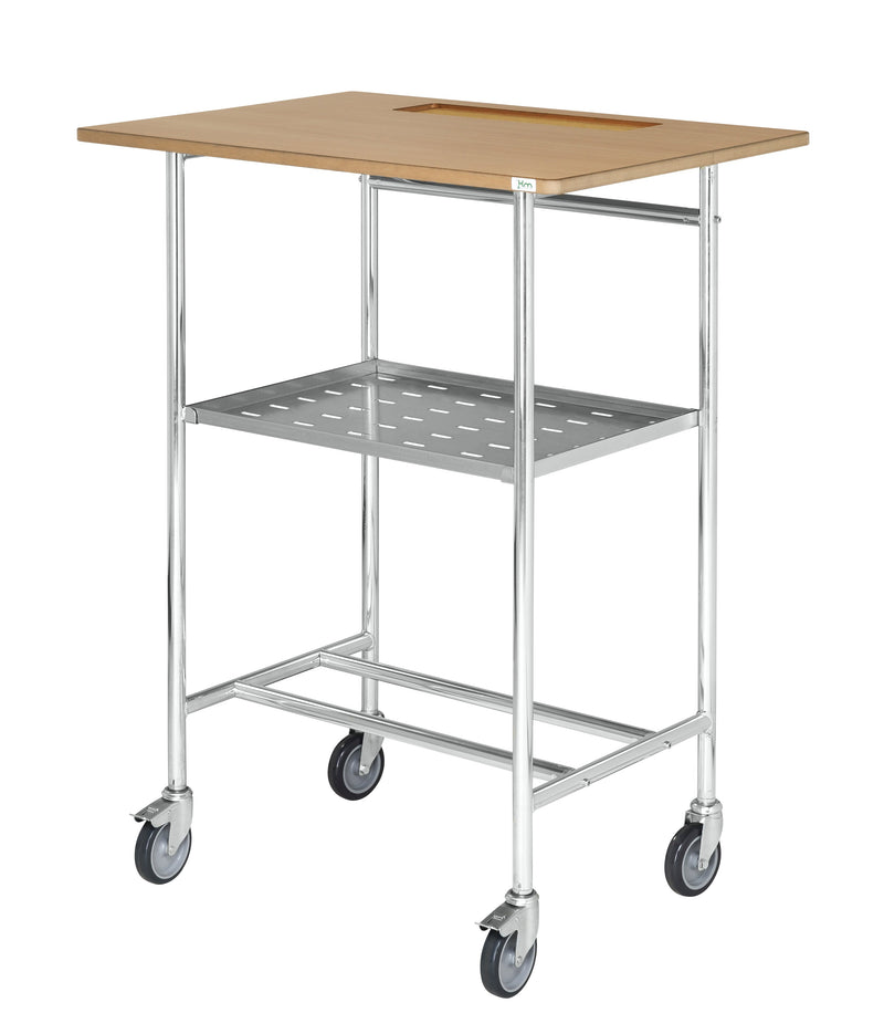 Carrello da scrittura elettro galvanizzato km155-1 office trolleys