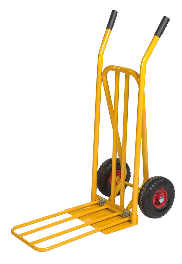 Carrello porta bagagli  giallo km106pf carrelli a due ruote