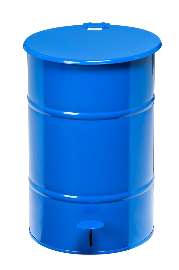 Contenitore rifiuti 30 l blu km30bf carrelli per rifiuti