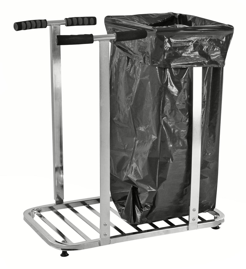 Carrello porta sacco, c3 acciaio inox km3029mr carrelli in acciaio inox