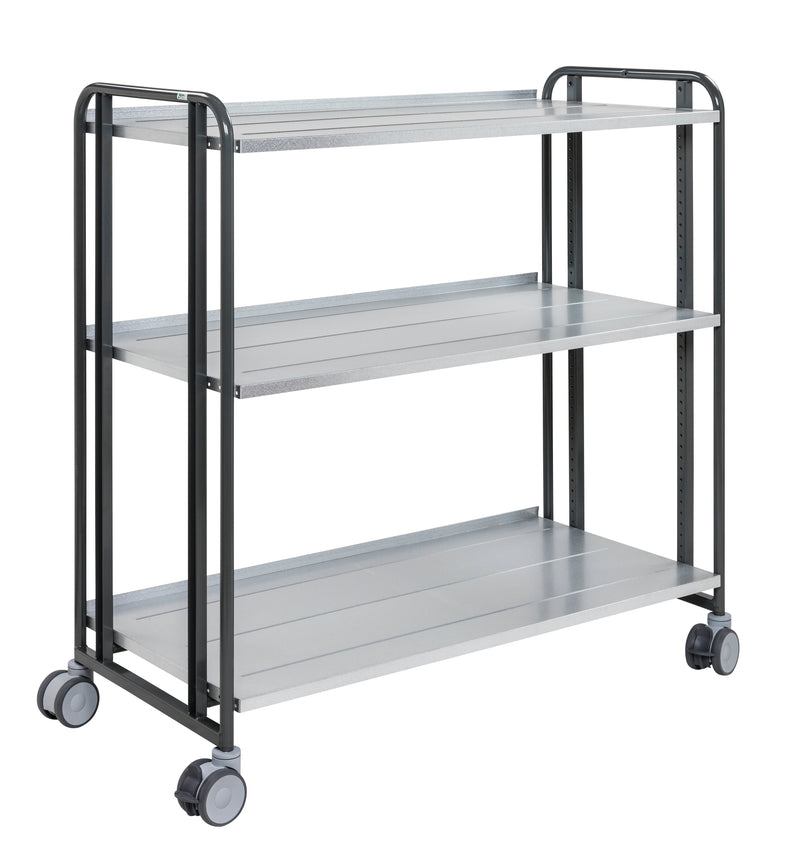 Serie 168 grigio scuro km168-3ll-ergo carrello prendi ordini/e-commerce