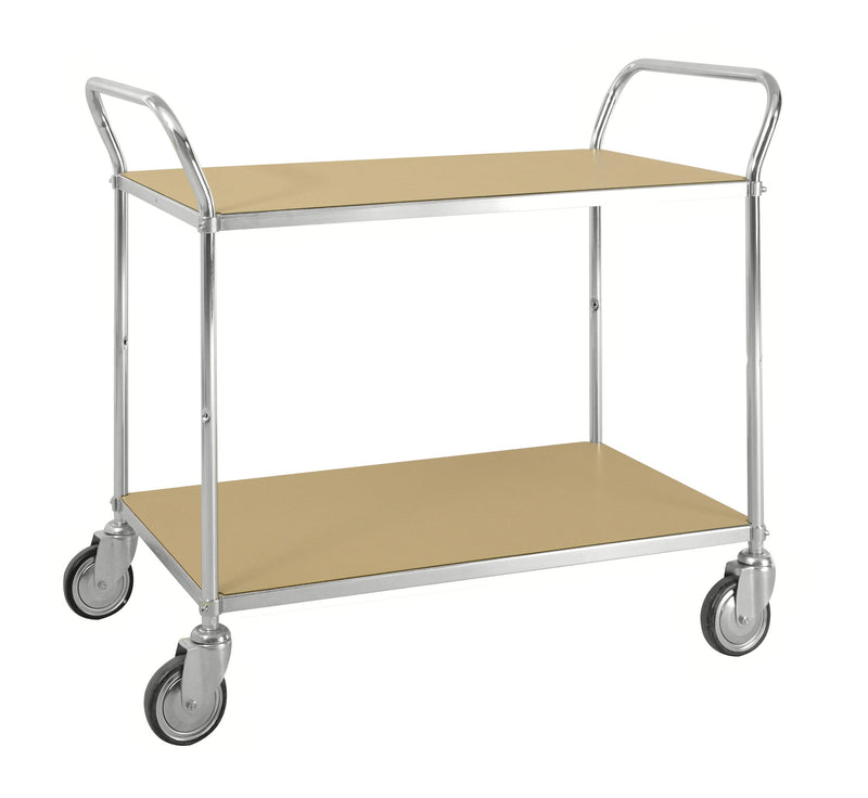 Carrello portatutto esd con 2 ripiani