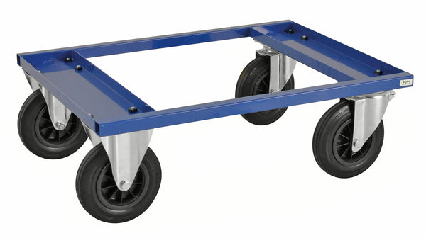 Carrelli porta pallet, metà blu km217-bh carrelli porta-pallet