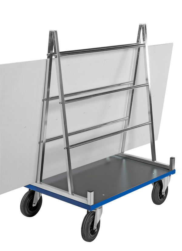 Carrello porta pannelli elettro galvanizzato km08400 carrello porta pannelli