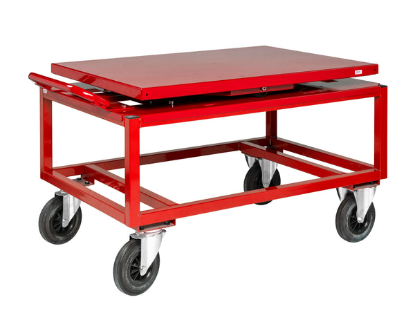 Piatto rotante rosso km221-sp accessori - carrelli porta-pallet