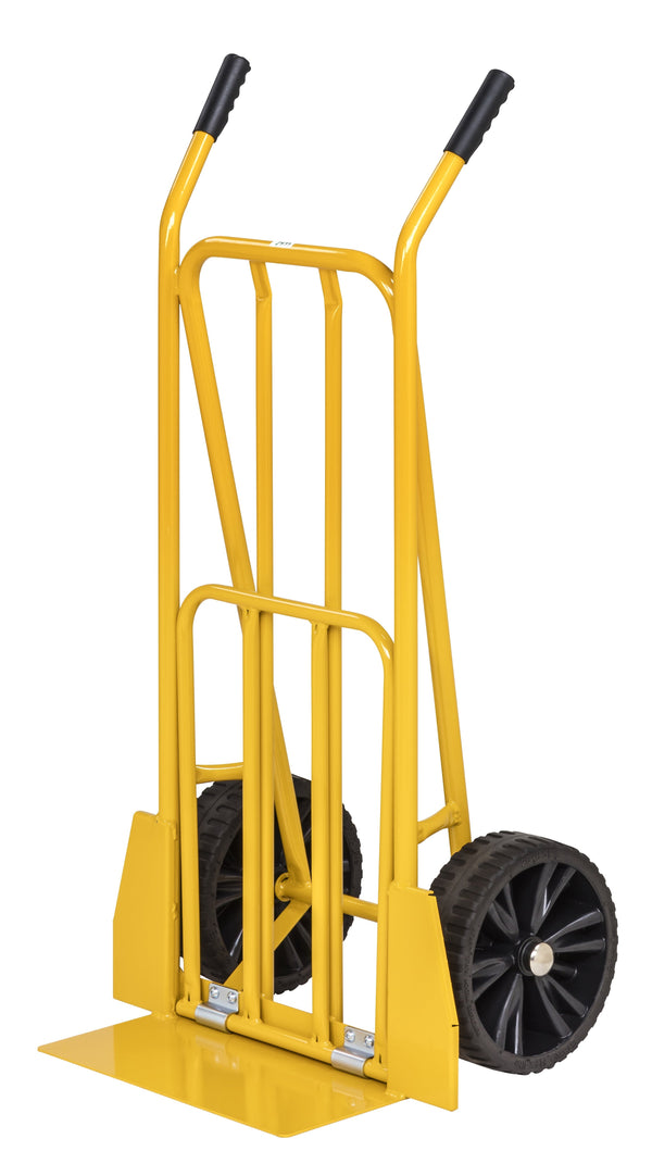 Carrello porta bagagli  giallo km104-pl carrelli a due ruote