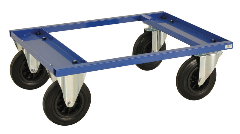 Carrelli porta pallet, metà blu km217-bhb carrelli porta-pallet