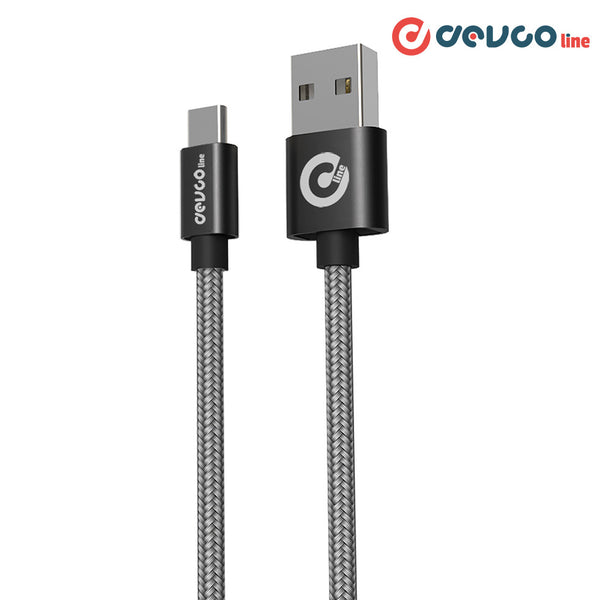USB-Kabel für Smartphone-Schnellladung USB-A / USB-C-Anschluss Ladekabel 