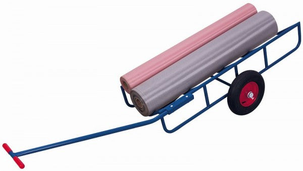 VARIOfit Trolley mit Schiebegriff, Tragfähigkeit 400 kg, Außenmaße: 2.700 x 820 x 840 mm (L/B/H) Luftbereifung, sk-1310