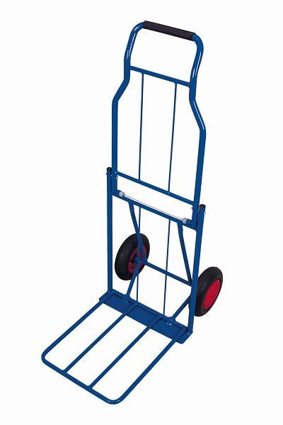 VARIOfit-Sackkarre, klappbar, Gewicht 10 kg, Tragfähigkeit 80 kg, Schaufelmaße: Bereifung 377 x 452 mm (L/B), sk-710.420