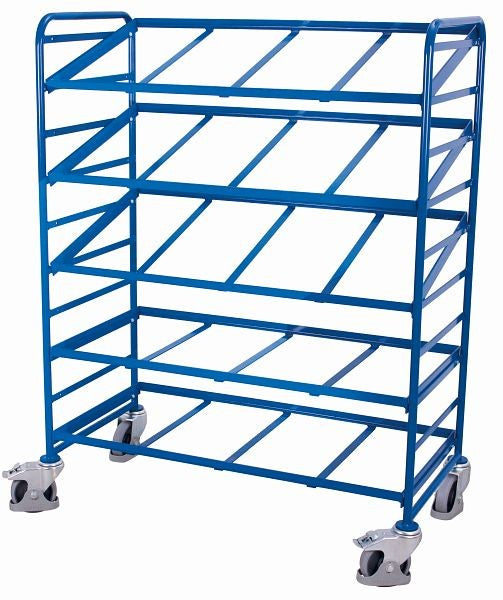 VARIOfit Eurokastenwagen ohne Böden, Tragfähigkeit 250 kg thermoplastische Gummibereifung, sw-610.300