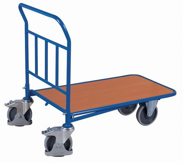 VARIOfit C+C Trolley Belastbarkeit 400 kg Ladefläche: 880 x 500 mm (B/T), Ladehöhe: 274 mm thermoplastische Gummibereifung, sw-500.108